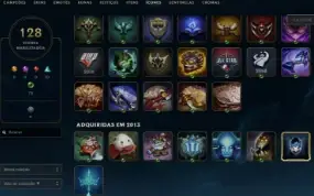 Conta League of Legends Full Acesso - 113 Champs e 44 Skins