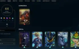 Conta League of Legends Full Acesso - 113 Champs e 44 Skins