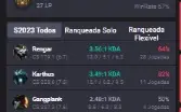 Conta Diamante 3 70%Wr Mmr De Mestre - Email Confirmado
