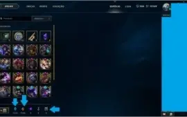 Platina 5 / 74 Campeões / 32 Skins (valendo 28.2k RP)