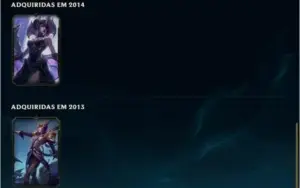 Conta rara lol Season 3 - elise vitoriosa - Platina 2