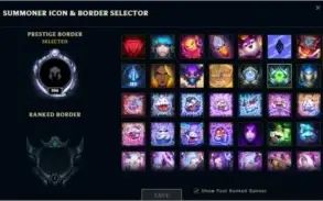 conta lol platina 1 75 pdl, 101 skins, emote e borda diamond