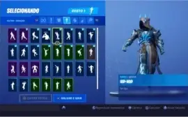 Conta Fortnite. Temporada 4,5,6,7 completa