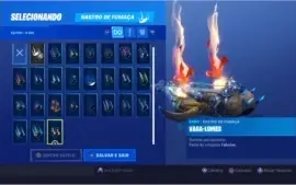 Conta Fortnite. Temporada 4,5,6,7 completa