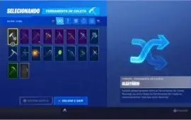 Conta Fortnite. Temporada 4,5,6,7 completa