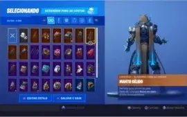 Conta Fortnite. Temporada 4,5,6,7 completa