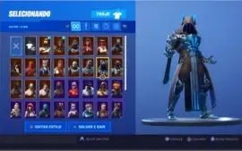 Conta Fortnite. Temporada 4,5,6,7 completa
