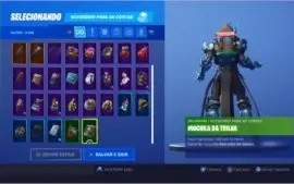 Conta Fortnite. Temporada 4,5,6,7 completa