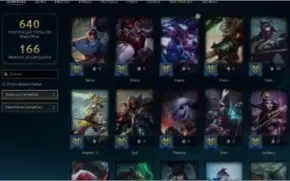 Conta league of legends
