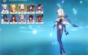 Reroll Shenhe + Mona (Perfeita Para Combar)