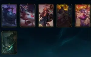 Conta League Of Legends Platina 78 skins (High Quality)