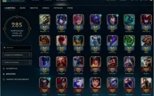 Cont Lol - Ouro 2 - 88 Skins - 74 Camp - NEO PAX SIVIR
