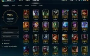 Cont Lol - Ouro 2 - 88 Skins - 74 Camp - NEO PAX SIVIR
