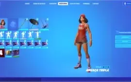 Conta Fortnite com IKONIK, HONOR GUARD, EON, GLOW e STW