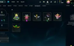 CONTA GOLD IV DE LEAGUE OF LEGENDS COM 5 SKINS VITORIOSAS