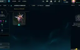CONTA GOLD IV DE LEAGUE OF LEGENDS COM 5 SKINS VITORIOSAS
