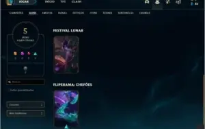 Conta bronze 2 / 29 campeões/ 5 skins