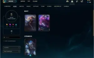 Conta bronze 2 / 29 campeões/ 5 skins