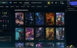 ACC PRATA II 107 CHAMPS E 128 SKINS POR R$180,00 LEVE AGORA!