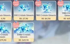 GENSHIN IMPACT - AR 56 - 15 5* ESTRELAS + 10K GEMAS