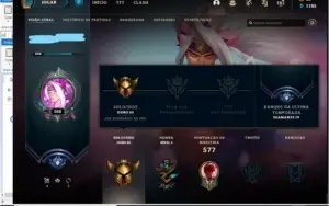 Conta LOL 127 SKINS 54 CROMAS 19 maestrias 7 + VALORANT