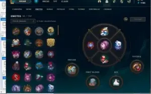Conta LOL 127 SKINS 54 CROMAS 19 maestrias 7 + VALORANT