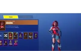 CONTA FORTNITE 1,200 VBUCKS  E VARIAS SKINS