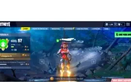 CONTA FORTNITE 1,200 VBUCKS  E VARIAS SKINS