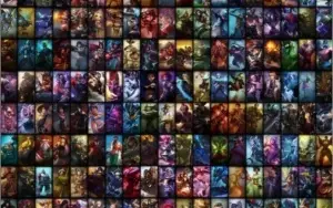 Vendo conta no LOL 349 skins