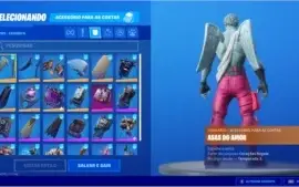 Conta de Fortnite, muitas skins e Salve O Mundo Ed. Limitada