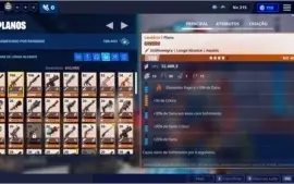 Conta de Fortnite, muitas skins e Salve O Mundo Ed. Limitada