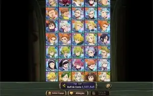 CONTA SEVEN DEADLY SINS: GRAND CROSS 7DS