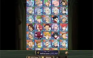 CONTA SEVEN DEADLY SINS: GRAND CROSS 7DS