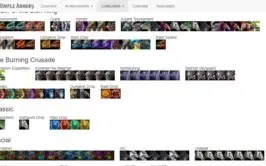Conta world of warcraft com montaria raras de TCG e outras