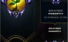 Conta diamante 2 mmr altíssimo (65%)