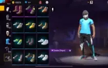 Conta Free Fire angelical, gemada, antiga, roupas de times.