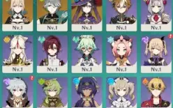 AR10- Kazuha, Alhaitham, Mona, Jean