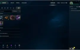 Conta lv30 -GoldV-Borda Platina-32 champions