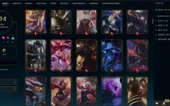 Conta Full Champ 2014 194 Skins 149 Cromas