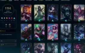 Conta Full Champ 2014 194 Skins 149 Cromas