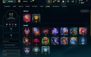 Ferro 2 com 35 Champs e 9 Skins