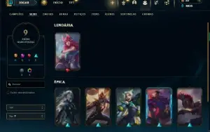 Ferro 2 com 35 Champs e 9 Skins