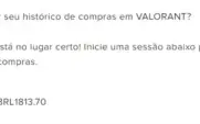 Conta valorant com muitas skins e VP // Negocio Valor