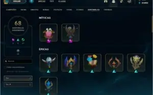 CONTA LEAGUE OF LEGENDS SUPER PROMO