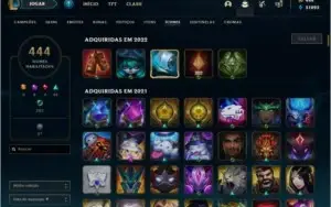 CONTA LEAGUE OF LEGENDS SUPER PROMO