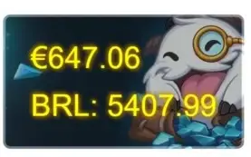 CONTA LEAGUE OF LEGENDS SUPER PROMO