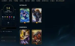 Conta League of Legends Full Acesso - 86 Champs e 54 Skins
