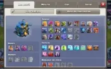 Clash Of Clans conta cv 12 muito upada