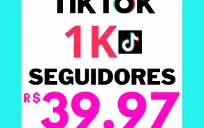 1K Seguidores Tik Tok - Entrega Imediata - 1.000 Seguidores
