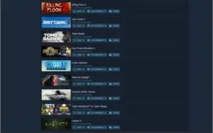 Conta steam top lotada de jogos